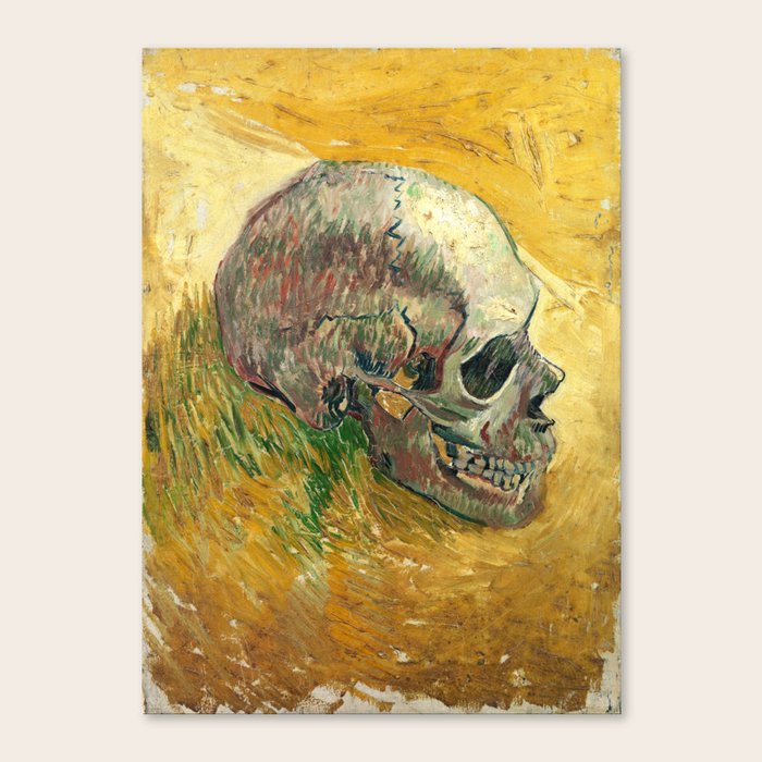 Van Gogh Skull Painting Canvas Print By Fineearthprints Society6