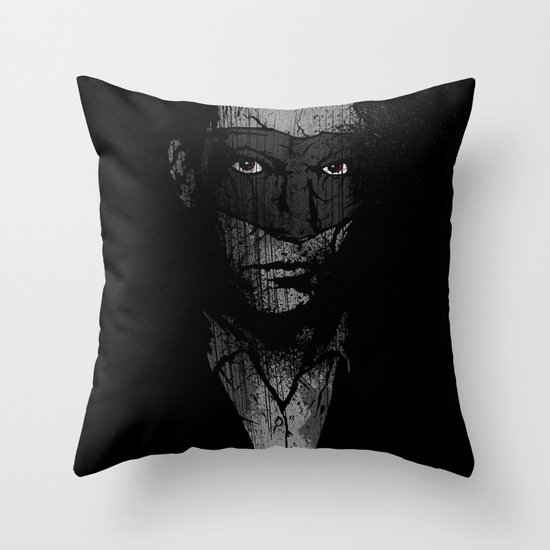 Father Hazard (Red Eyes) Throw Pillow