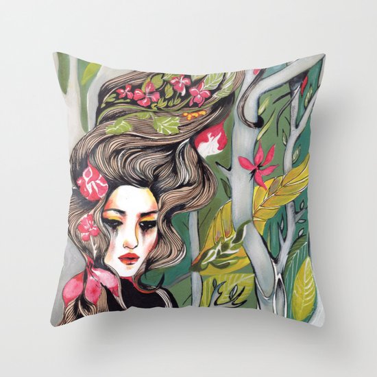 Lost Throw Pillow