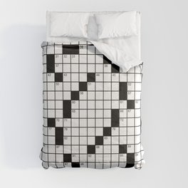 Crossword Puzzle - Write on it!  Comforter