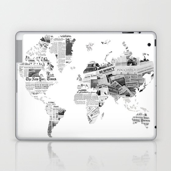 World News Laptop & iPad Skin