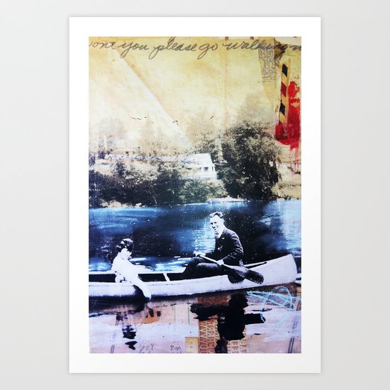 "Won't You Go Walking" Art Print