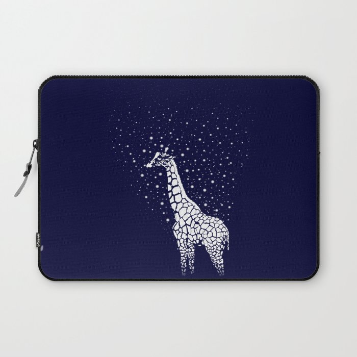 Hollow-Albino Giraffe Laptop Sleeve