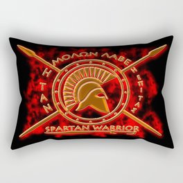 Spartan warrior Rectangular Pillow