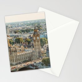 Great Britain Photography - Big Ben In The Canter Of London City Stationery Card