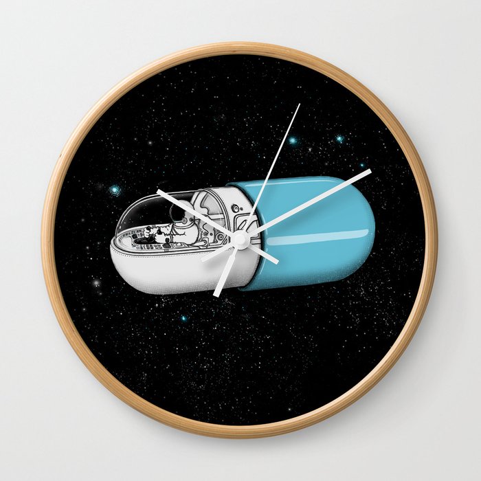 Space Capsule Wall Clock