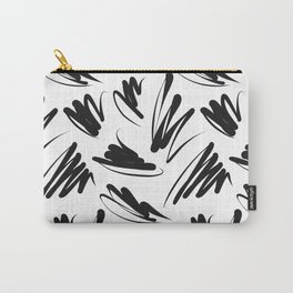 Abstract pattern Carry-All Pouch | Pattern, Digital, Brush, Abstract, Painted, Modern, Artistic, Craft, Bruch, Chaos 