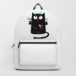 The angelic cat Backpack