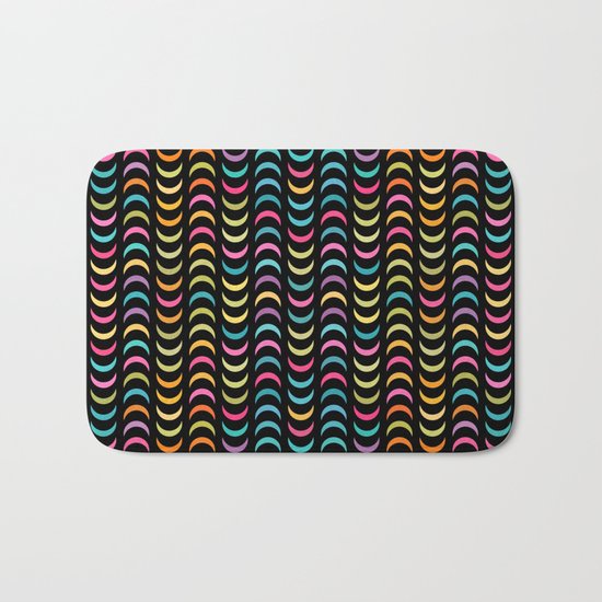 Lovely geometric Pattern VVIV Bath Mat