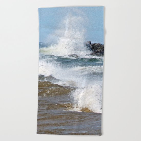 Surf's Spray Beach Towel