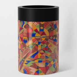 The Evening Prayer painting from Africa Can Cooler