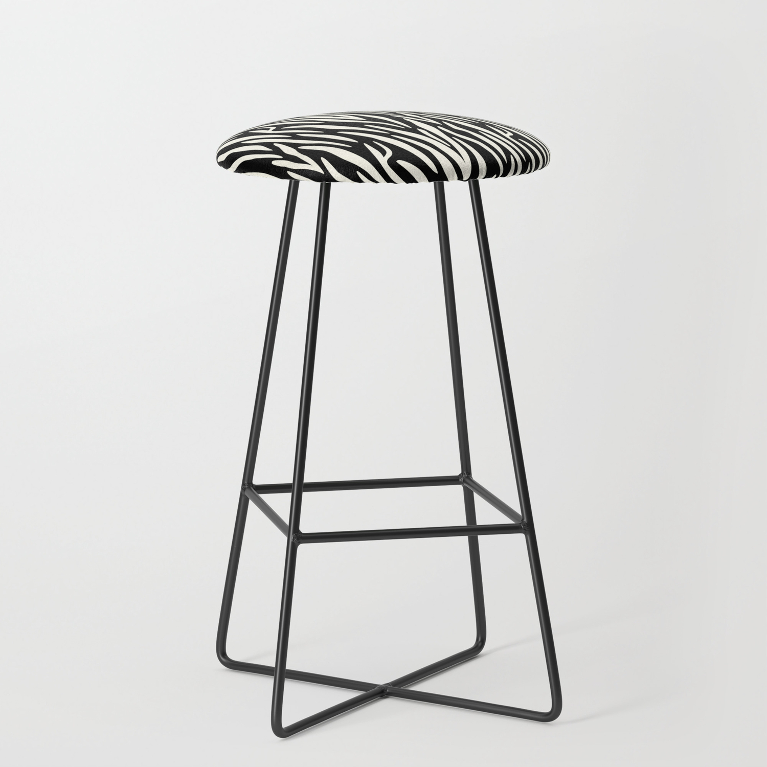 Zebra Print Bar Stool By Simple Luxe, Zebra Bar Stools Hobby Lobby