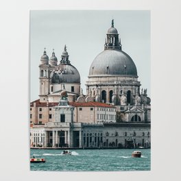 Venice Santa Maria della Salute in Venice Italy Poster