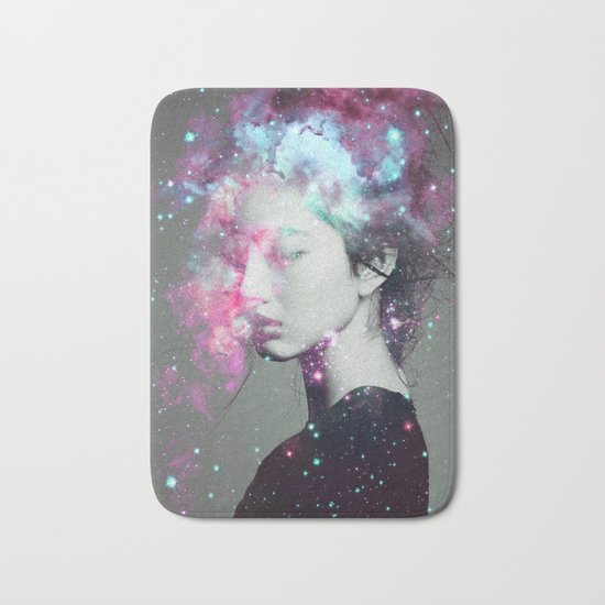 Explosive thoughts Bath Mat