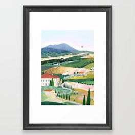 Tuscany Framed Art Print