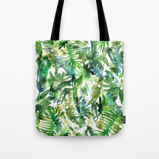 VIBE of the Jungle {A-green} Tote Bag