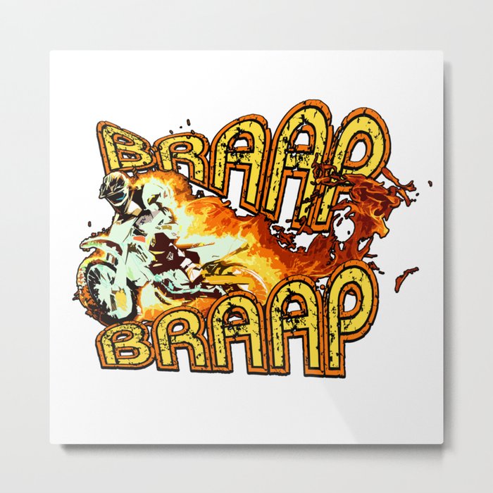 BRAAAP BRAAAP Metal Print