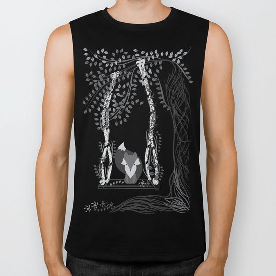 Jungle Fox Biker Tank