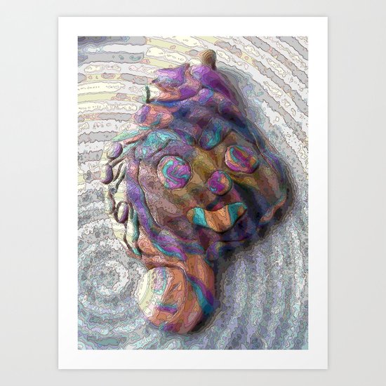 NO NAME ..... JUST FUN Art Print