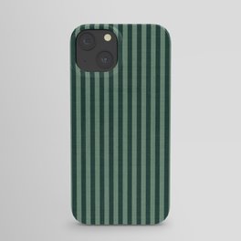 Pinstripe in Green iPhone Case