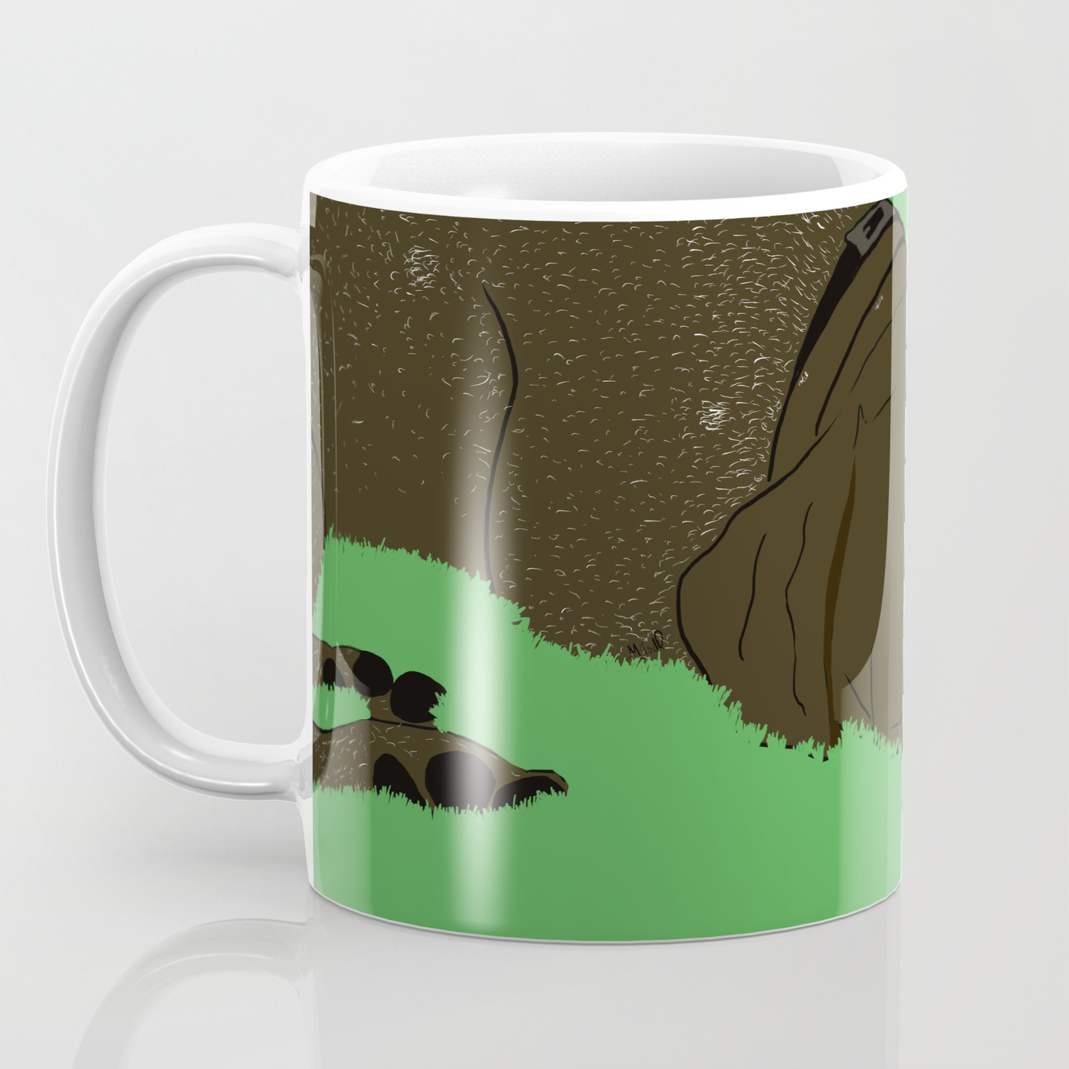 Gunner The German Shorthaired Pointer Coffee Mug By Melindatodd