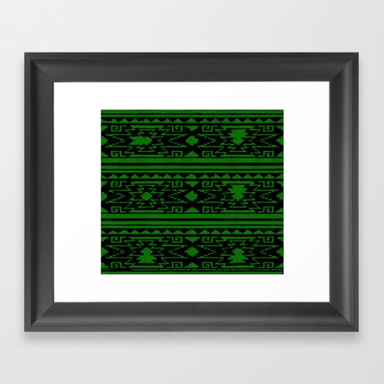 Aztec 3# Framed Art Print