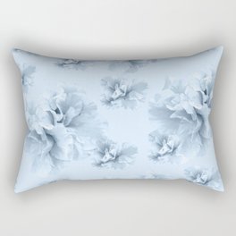 Light Blue Azalea Flower Dream #1 #floral #pattern #decor #art #society6 Rectangular Pillow