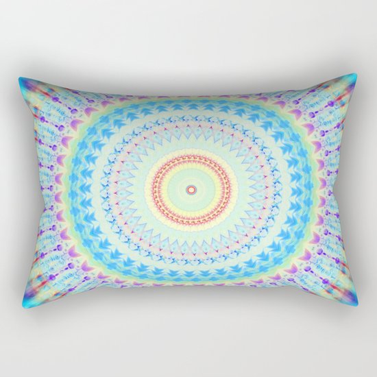 mandala waves Rectangular Pillow