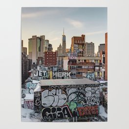 New York City Sunset Views | Travel Photography in NYC Poster
