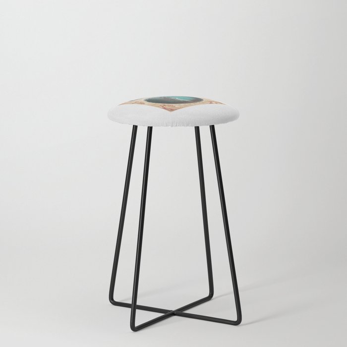 POINT OF KNOW RETURN - KANSAS BAND Counter Stool