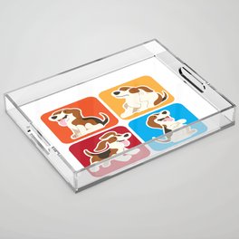 Beagle Acrylic Tray