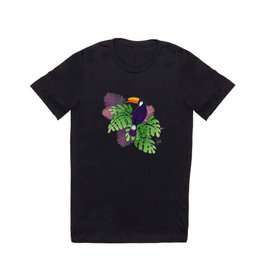 Tropical Toucan Design T Shirt