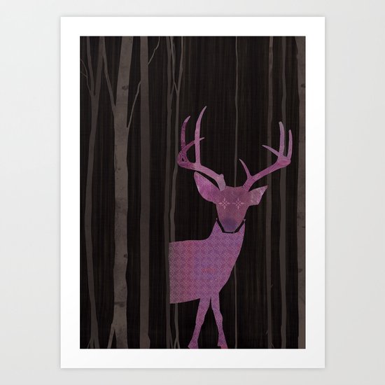 Hide me Art Print