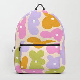 Retro Floral 'Feel all the Feels'  Backpack