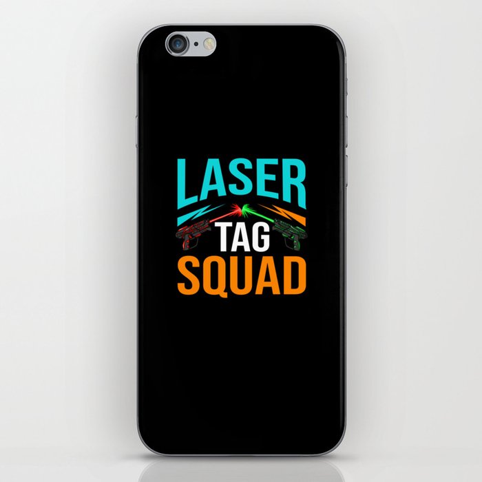 Laser Tag Game Outdoor Indoor Player iPhone Skin