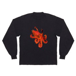 OCTO THE OCTOPUS Long Sleeve T Shirt