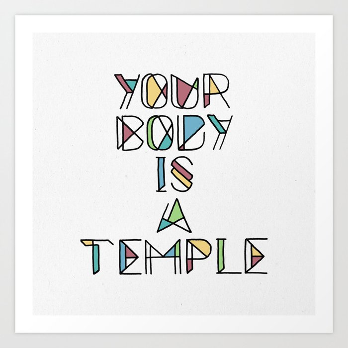 1 Corinthians 619 20 Art Print By Jefffrandsen