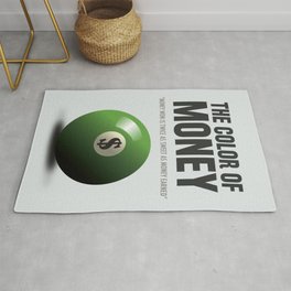 The Color of Money - Alternative Movie Poster Rug
