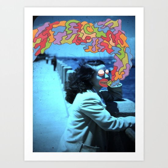 Hey Lilly. Art Print