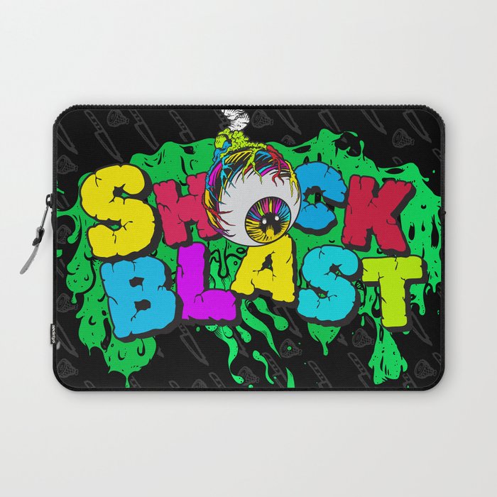 Original ShockBlast x Tumblr Classic Grime Logo Laptop Sleeve