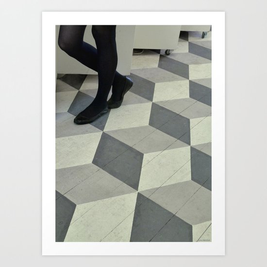 Balancing Act Art Print