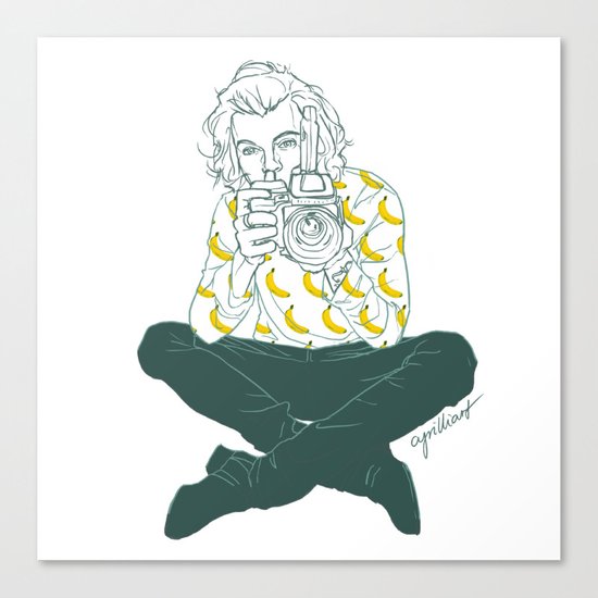 Banana Boy Canvas Print