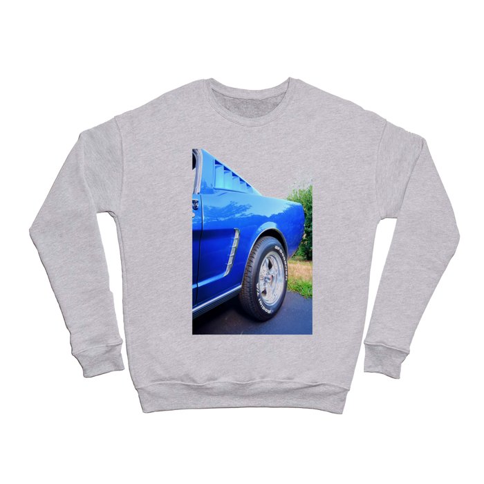 classic lines in blue Crewneck Sweatshirt