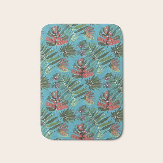 Tropical Jungle Bath Mat
