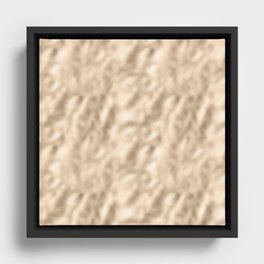 Light Gold Metallic Shimmer Framed Canvas