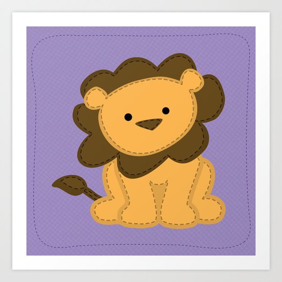 lion Art Print