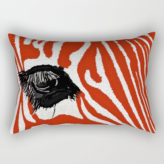 Zebra Rectangular Pillow