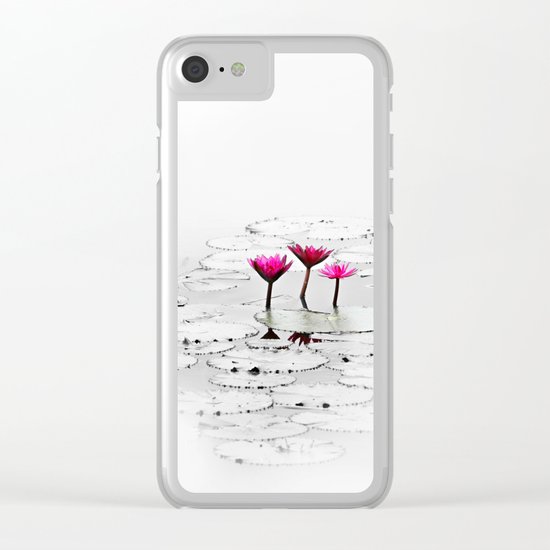 lotus Clear iPhone Case