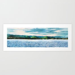 Squam Range Art Print