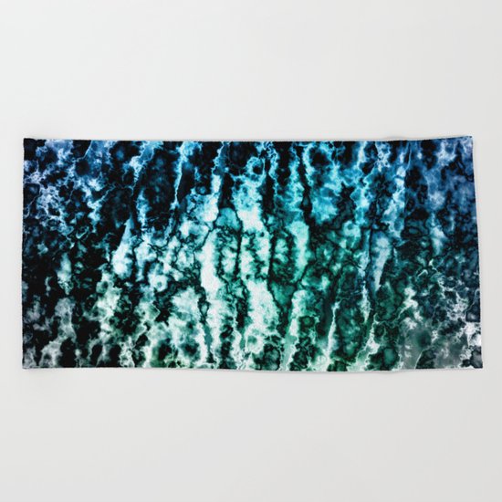 π Blue Tureis Beach Towel